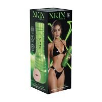 Masturbador bucal vibrador verde Ivy XKIN Metallix, imagen 2