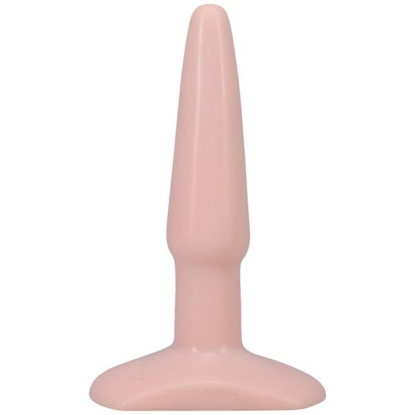 Classic Doc Johnson pequeño crema lágrima plug
