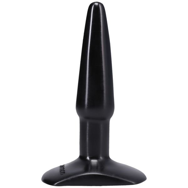 Classic Doc Johnson pequeño negro lágrima plug