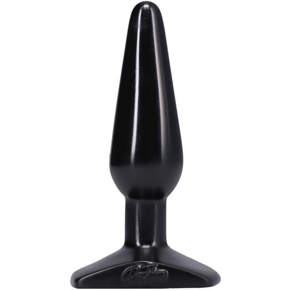 Classic Doc Johnson medio negro plug anal