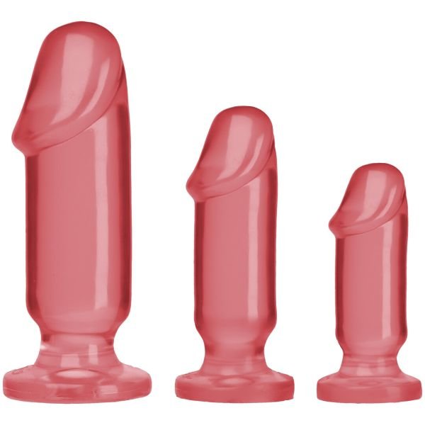 Pink Anal Starter Kit Doc Johnson tres piezas