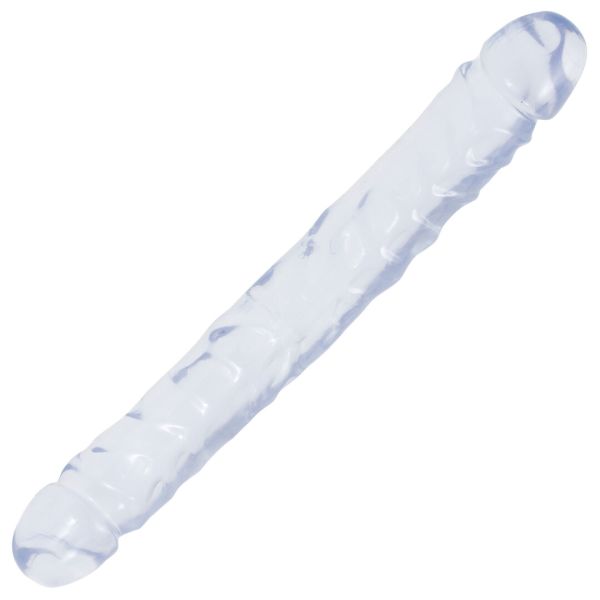 Doc Johnson Jr. Double Dong 30cm Transparente Claro