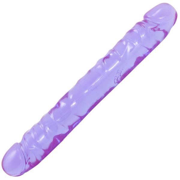 Doc Johnson Jr. Double Dong 30cm Púrpura Flexible