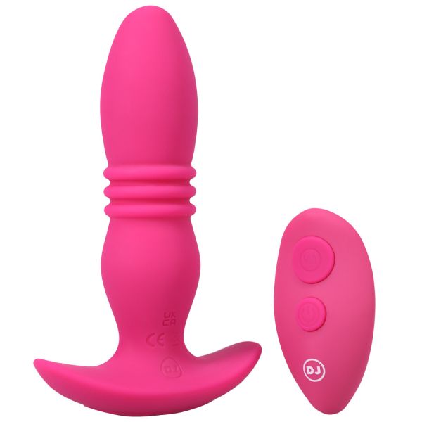 Doc Johnson Rise Plug anal vibrante y embestida
