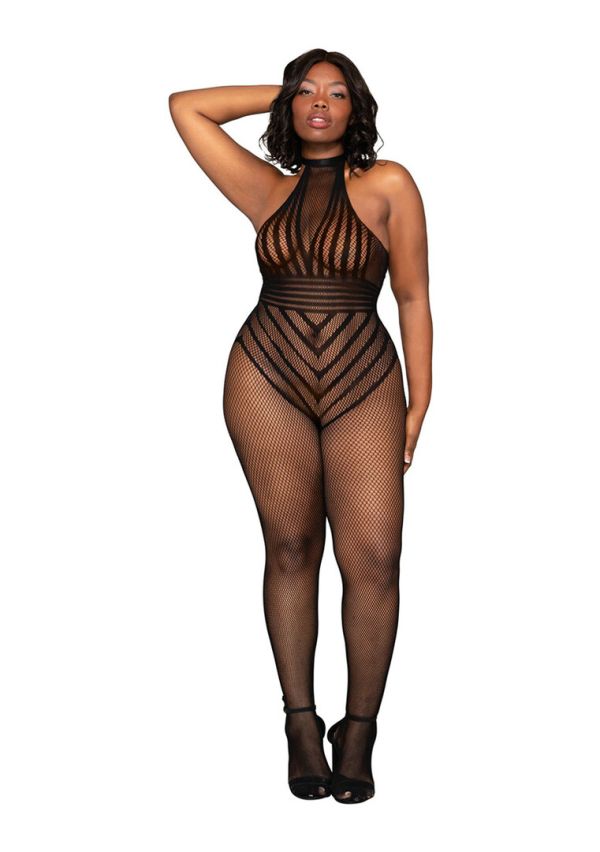 Teddy bodystocking de malla, Dreamgirl