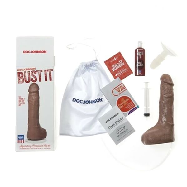 Doc Johnson Bust It Brown Eyaculador 22cm