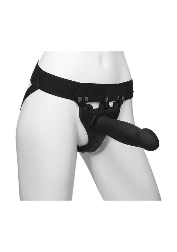 Arnés strap-on vibrador Body Extensions Doc Johnson