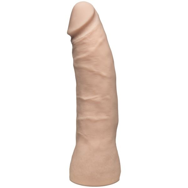 Doc Johnson White ULTRASKYN Dildo, Realismo Clásico, 18 cm