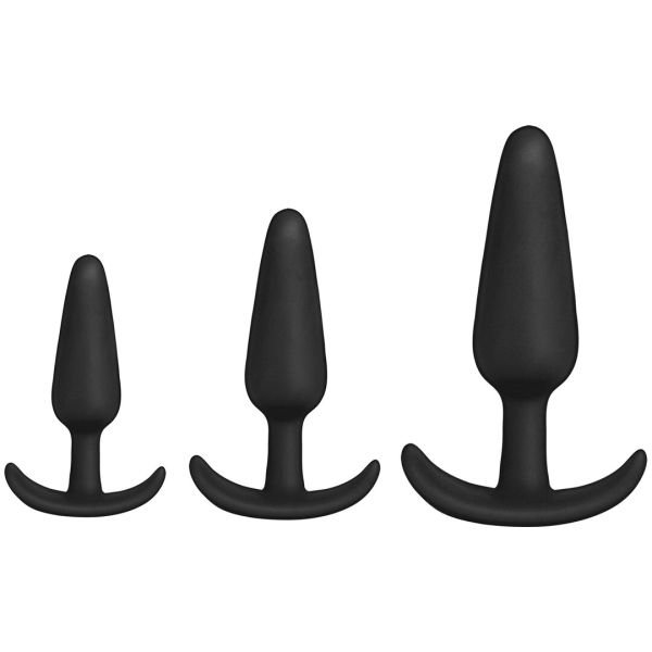 Doc Johnson Naughty 1 Trainer Set Silicona Negra