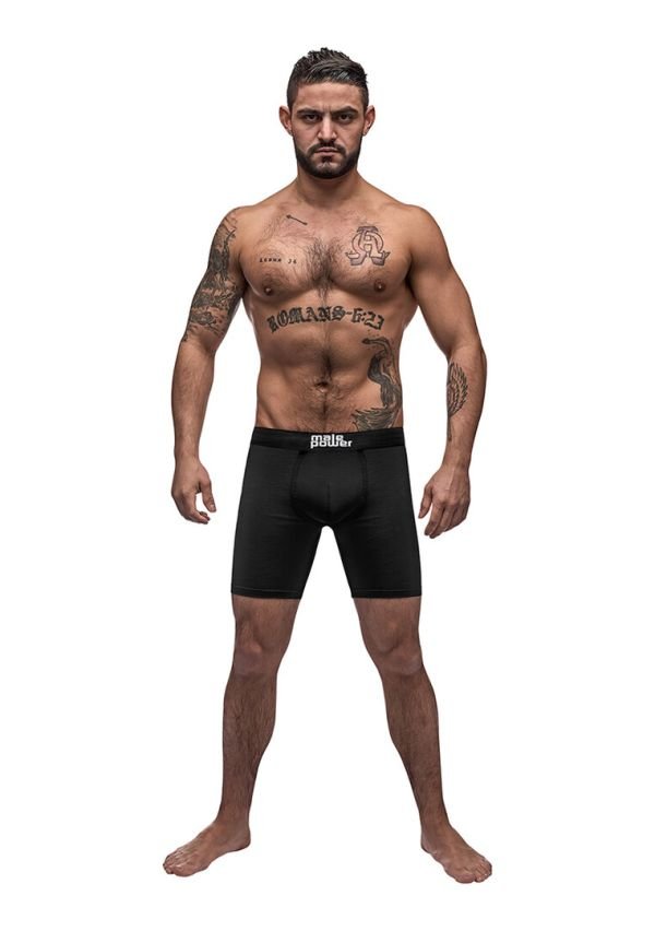 Short Largo Male Power Black Nite Compresión