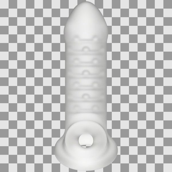 Extensor de pene Doc Johnson Jacked Up delgado 15cm esmerilado