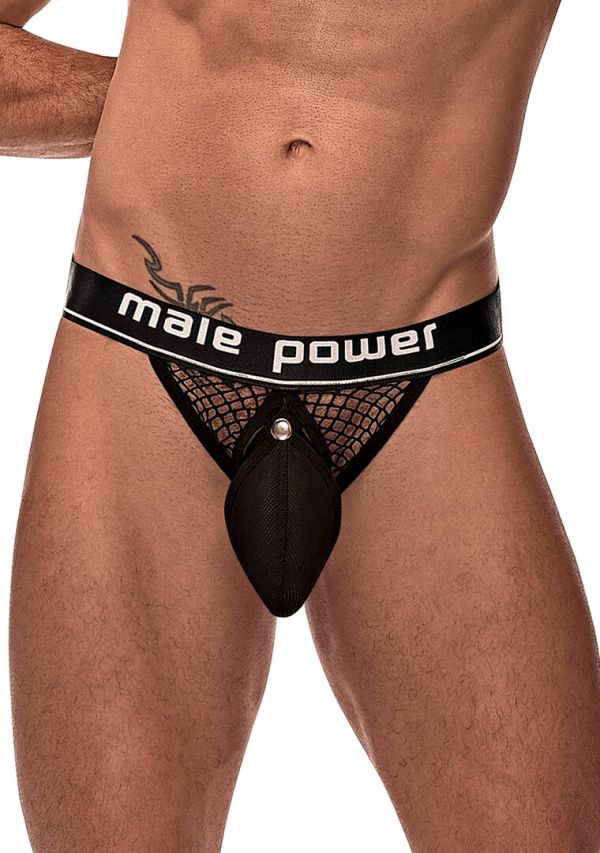 Male Power Jockstrap con Cockring Incorporado