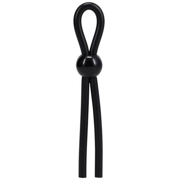 Doc Johnson Lasso Single Lock Cockstrap negro ajustable