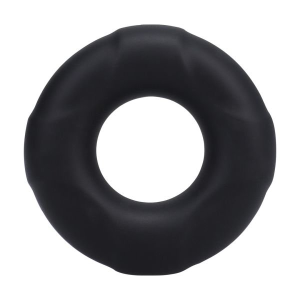 Doc Johnson Lifesaver Anillo de pene silicona donut negro