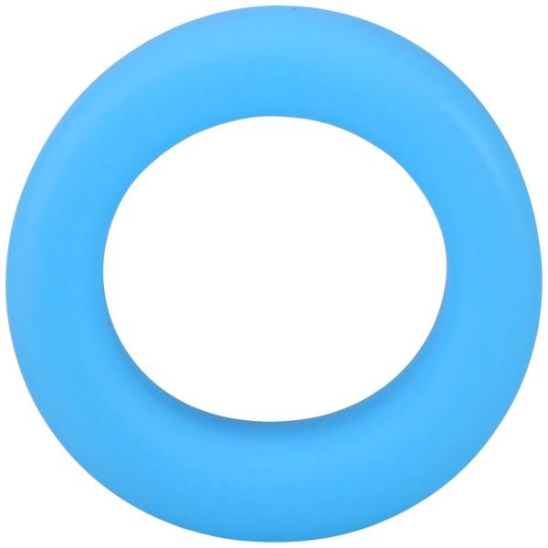 Doc Johnson Big O Anillo de pene silicona brillo azul