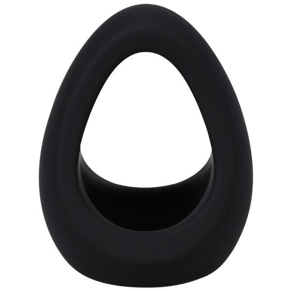 Doc Johnson The Stretcher Anillo de apoyo de bolas negra