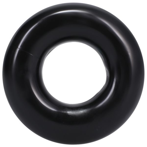 Doc Johnson 3X Donut Anillo de pene TPE negro grande