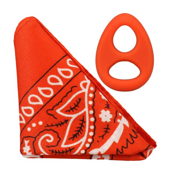 Doc Johnson The Code Cock Ring naranja