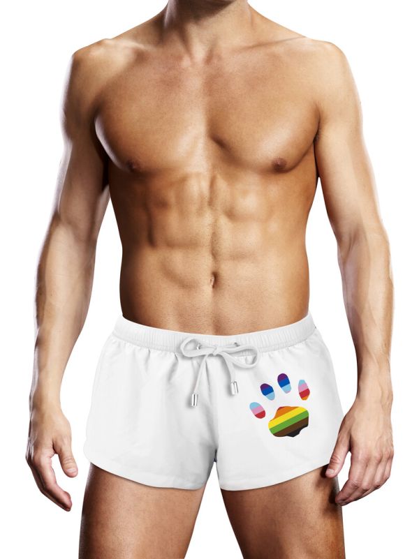 Bañador Prowler Blanco Patita Orgullo