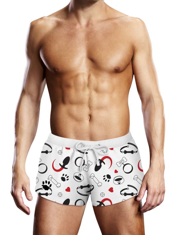 Bañador Prowler Estampado Perritos