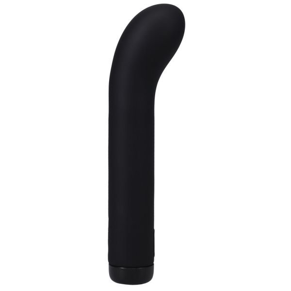 Vibrador Punto G Silicona Negro Recargable Doc Johnson