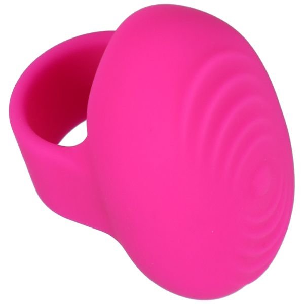 Doc Johnson Vibrador Dedo Silicona Lazo Rosa