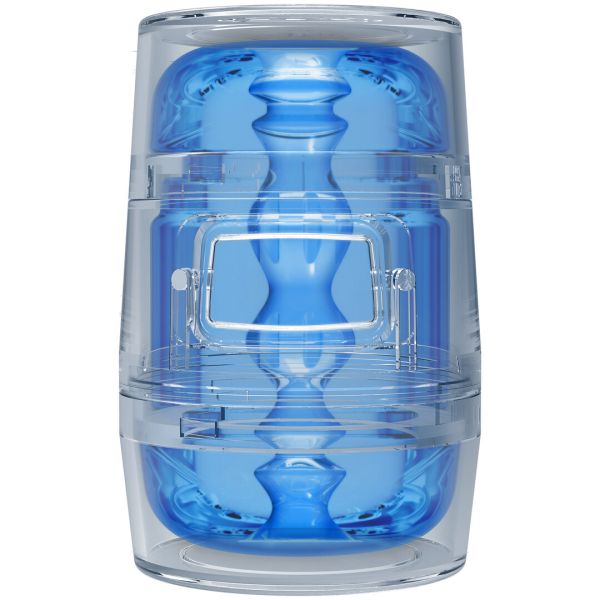 Doc Johnson Optix Stroker Transparente Compacto