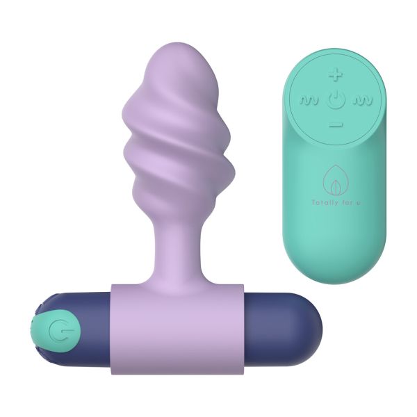 Plug doble función Totally For U Twister vibrador removible
