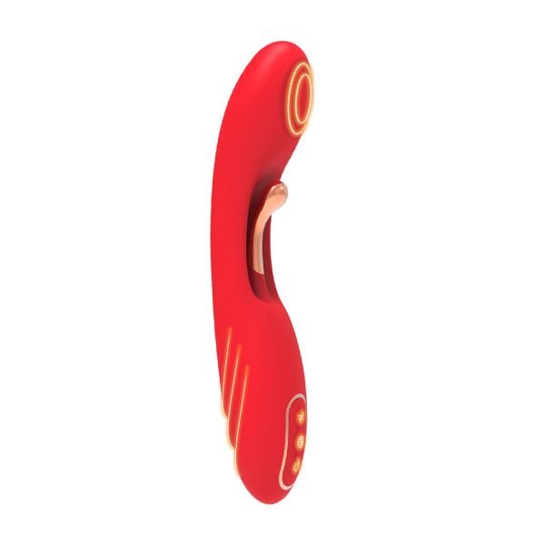 Vibrador Punto G Dual Motor Jack Rojo Totally For U