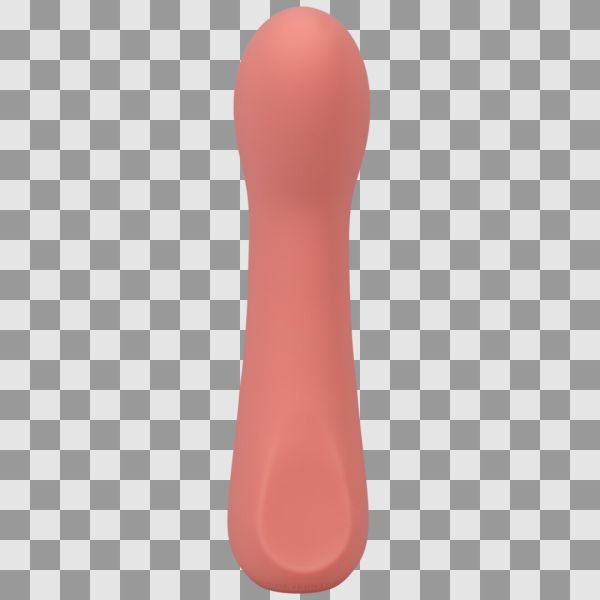 Vibrador Punto G Silicona Suave Coral Zen Doc Johnson