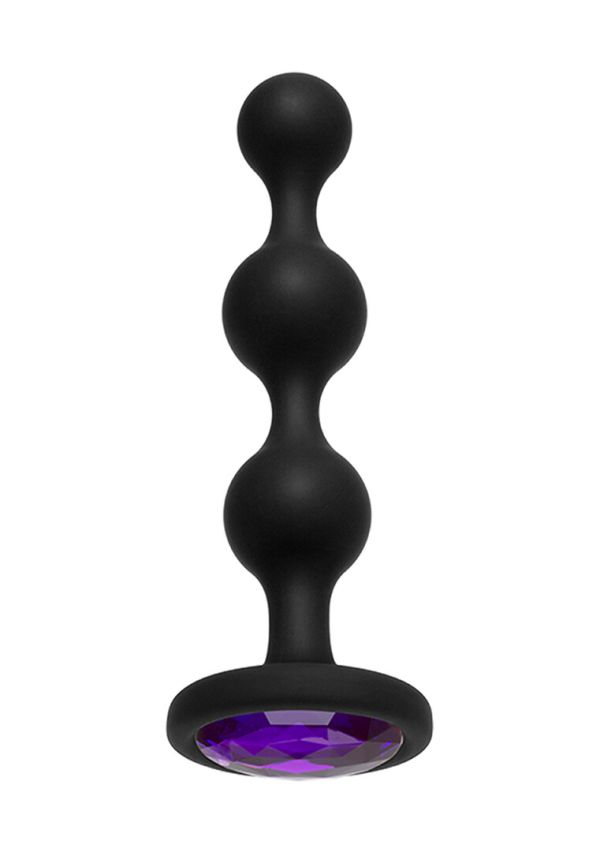 Plug Anal Booty Bling Silicona Tres Bolas Doc Johnson