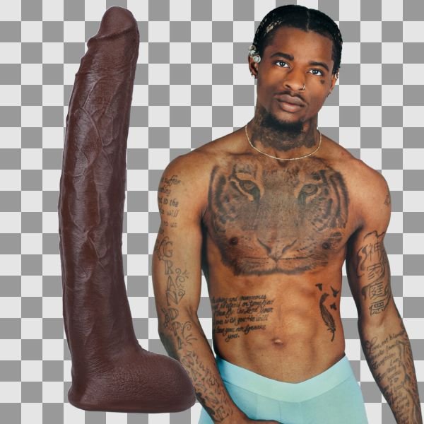 Doc Johnson Damion Dayski Dildo de Doble Densidad, 30 cm
