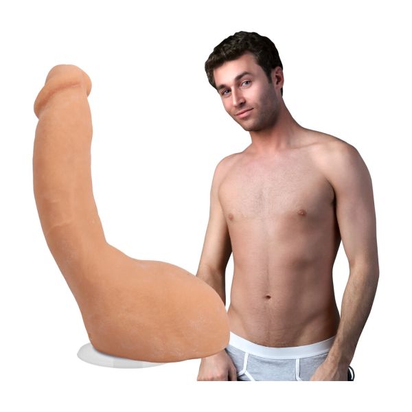 Doc Johnson James Deen Dildo Doble Densidad Vainilla 21cm