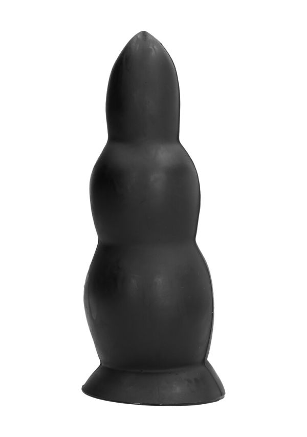 All Black Plug Anal Graduado Intenso 23cm