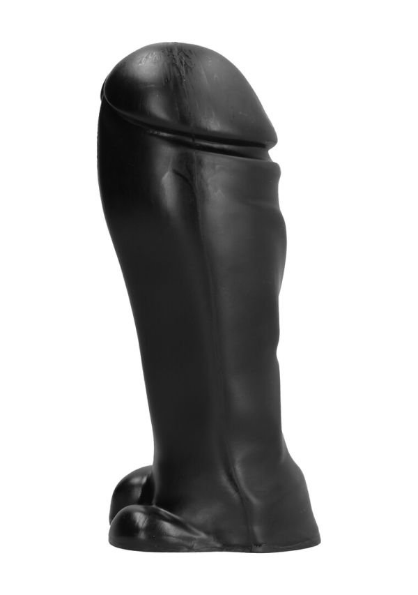 All Black Dildo Esbelto 22 cm Longitud