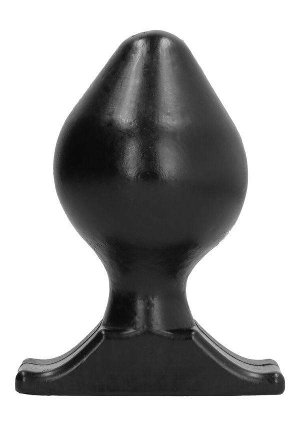 All Black Plug Anal Flexible 16 cm
