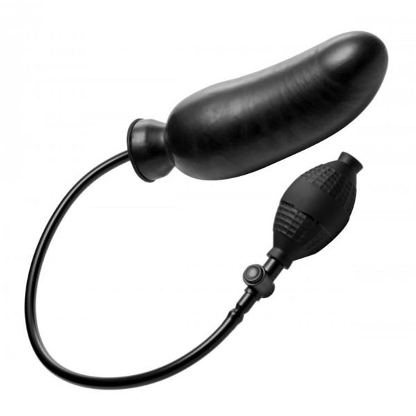 XR Brands Renegade Dildo Inflable, Silicona Curvada