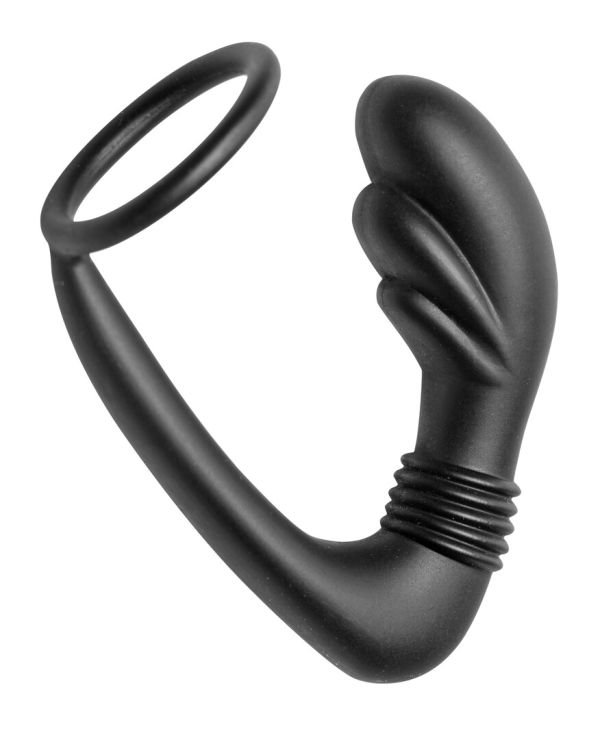 XR Brands Cobra Cockring Silicona Anejo Próstata