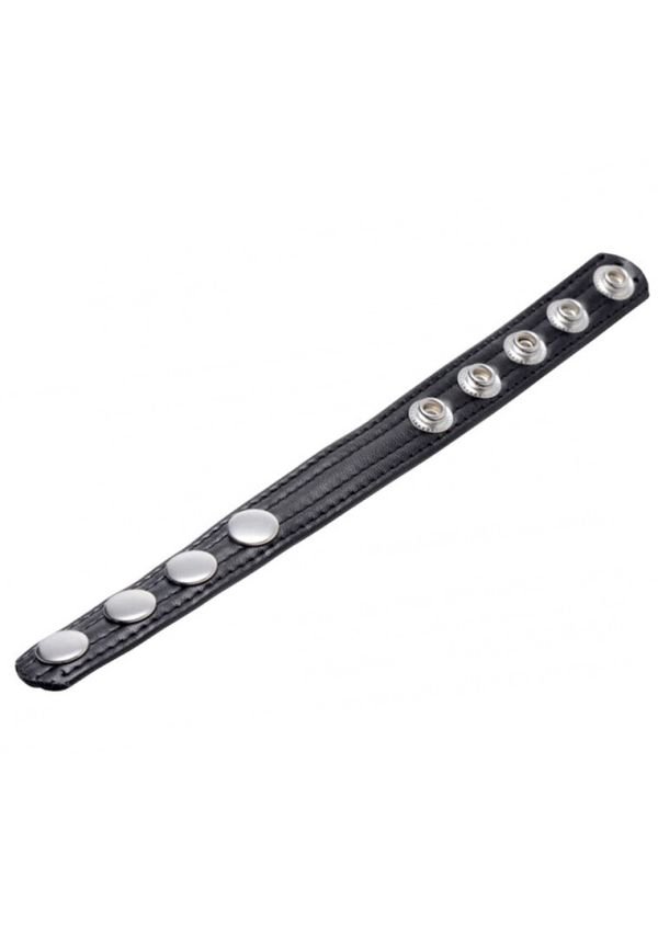 XR Brands Speed Snap Cock Ring, Black