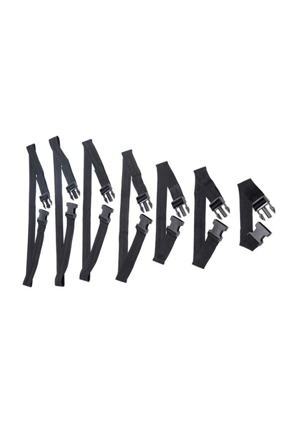 Conjunto de cinturón de restricción de cuerpo completo XR Brands Subdued