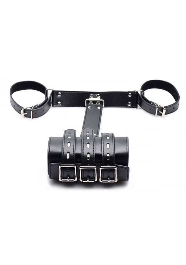 XR Brands STRICT restricción de brazo, hebillas acolchadas