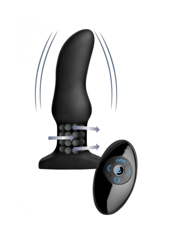 Plug anal rimming Levelz curvo XR Brands modelo M