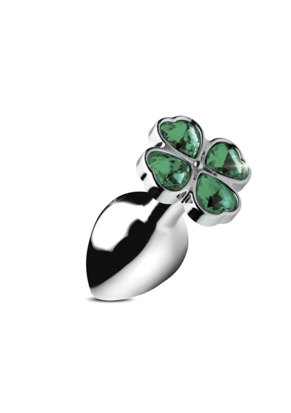 XR Brands Lucky Clover Metal Plug Pequeño