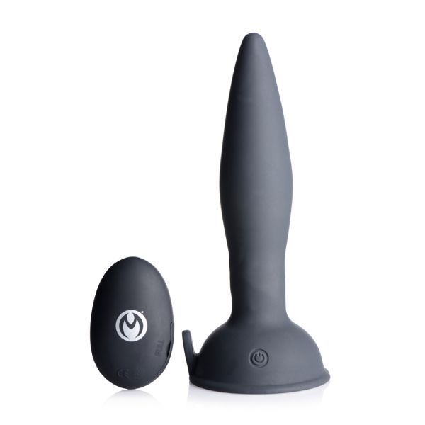 Plug anal giratorio con bolas rotativas, XR Brands Turbo Spinner