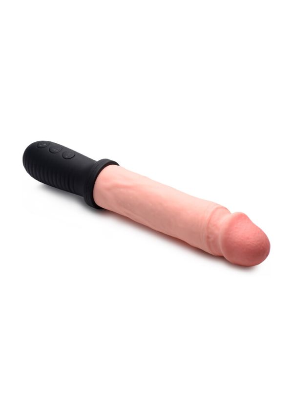 XR Brands Auto Pounder, Vibrador de Empuje Manual con Asa