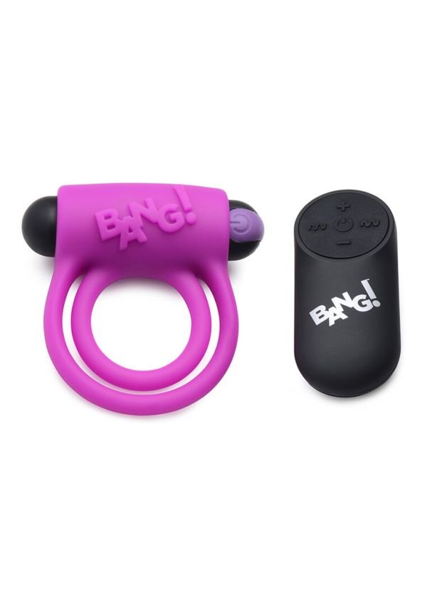 XR Brands Anillo Vibrador Silicona Control Remoto