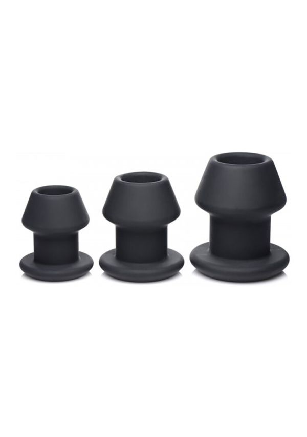 Set de dilatadores anales de silicona graduados XR Brands Gape-Grommets