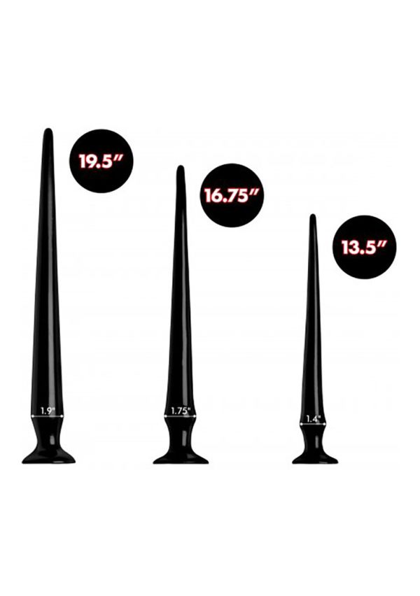 XR Brands Slim Tapered Anal Hose Set