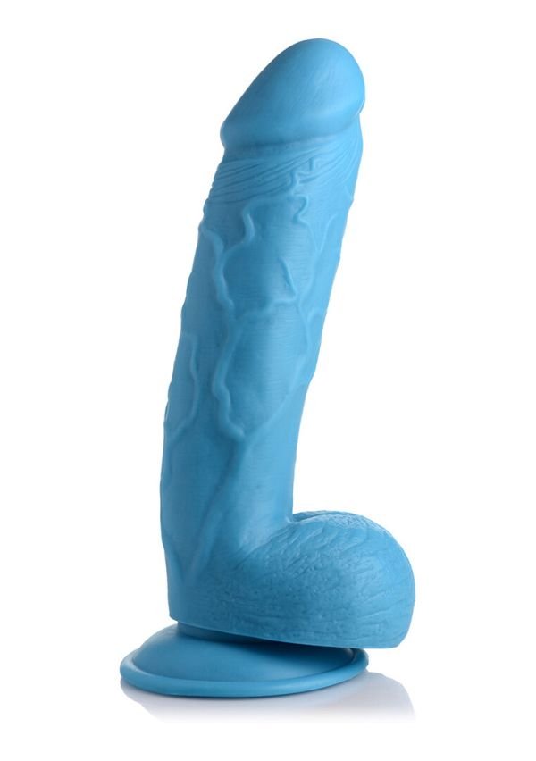 Dildo realista azul XR Brands POP 21cm