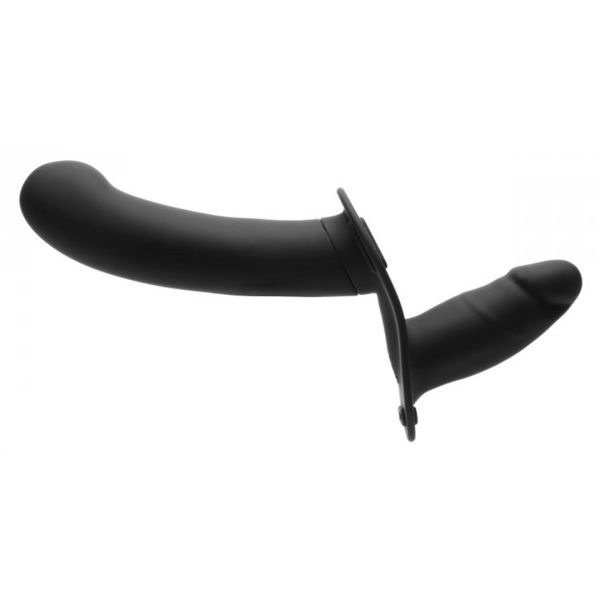 XR Brands Double Diva Two-Way Vibrating Strap-On, Control Remoto